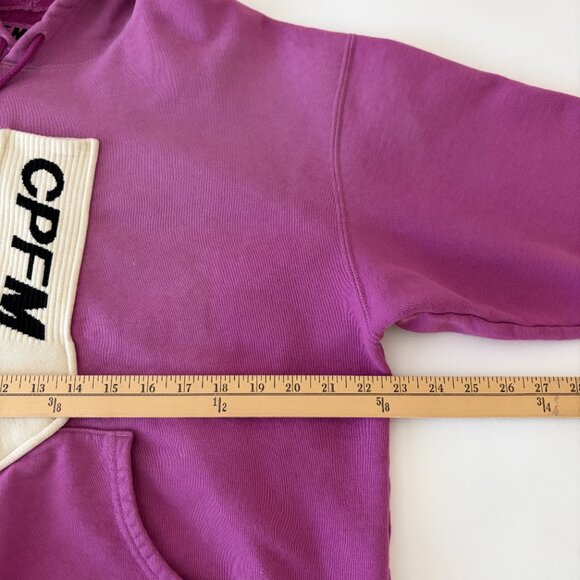 Cactus Plant Flea Market Sock Hoodie Mens M /Size 2 Pink Cotton Made in Japan - Picture 5 of 10